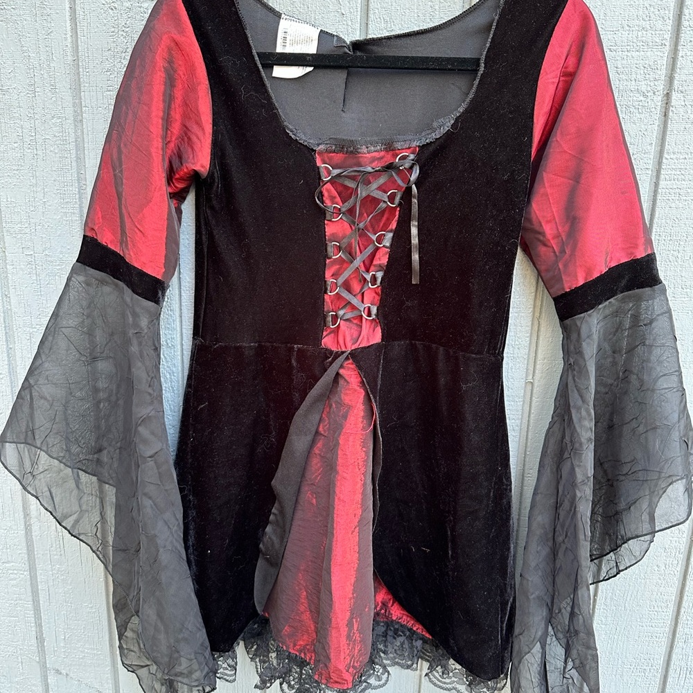 Witchy Woman Velvet Tunic Costume - Picture 5 of 9